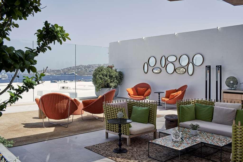 Myconian Naia Hotel Mykonos Town Restaurante foto